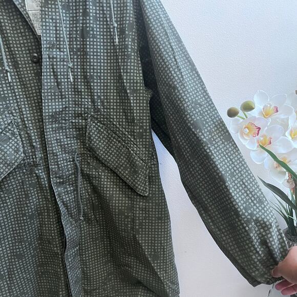 Vintage 80's U.S Military Night Desert CAMOUFLAGE Jacket Fishtail PARKA Medium - Picture 5 of 8